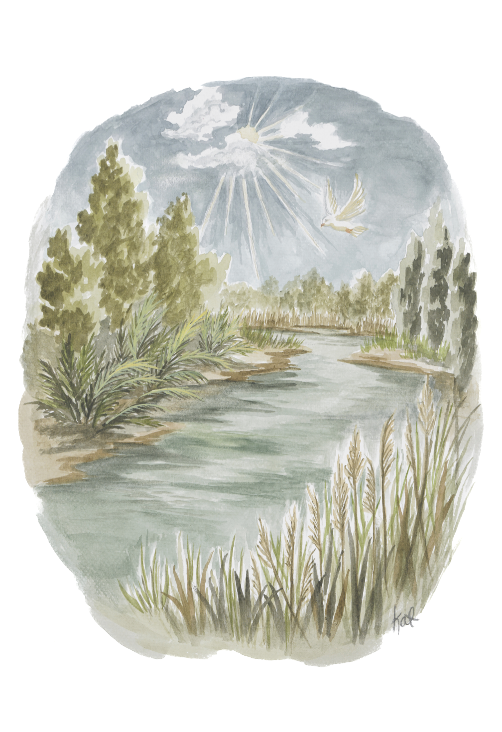 To Fufill All- River Jordan- Baptism of Christ