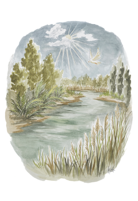 To Fufill All- River Jordan- Baptism of Christ