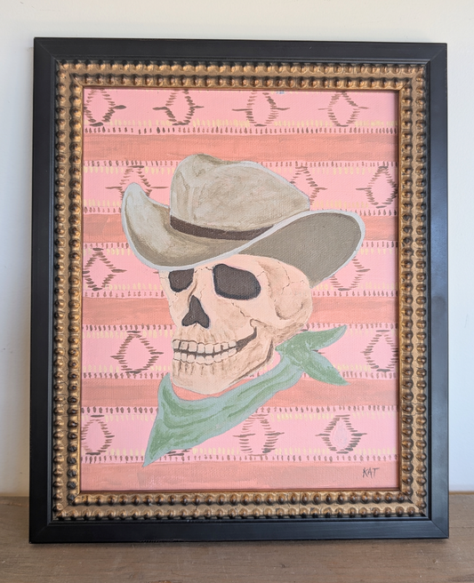 Happy Howdy Skull