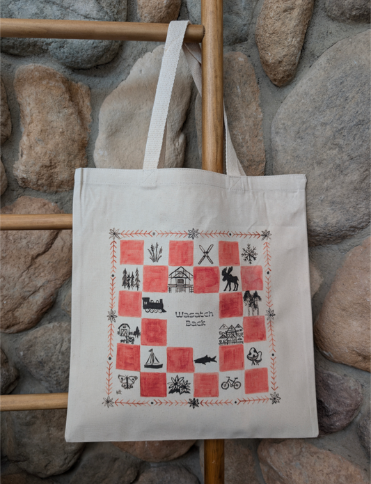 Favorite Things Wasatch Back Utah Cotton Market Bag