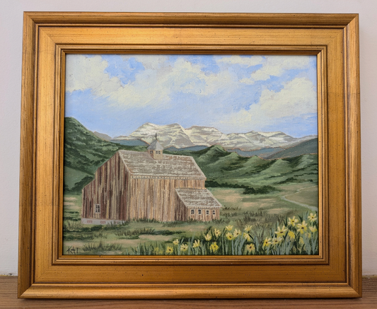 Soldier Hollow Tate Barn, Midway Utah