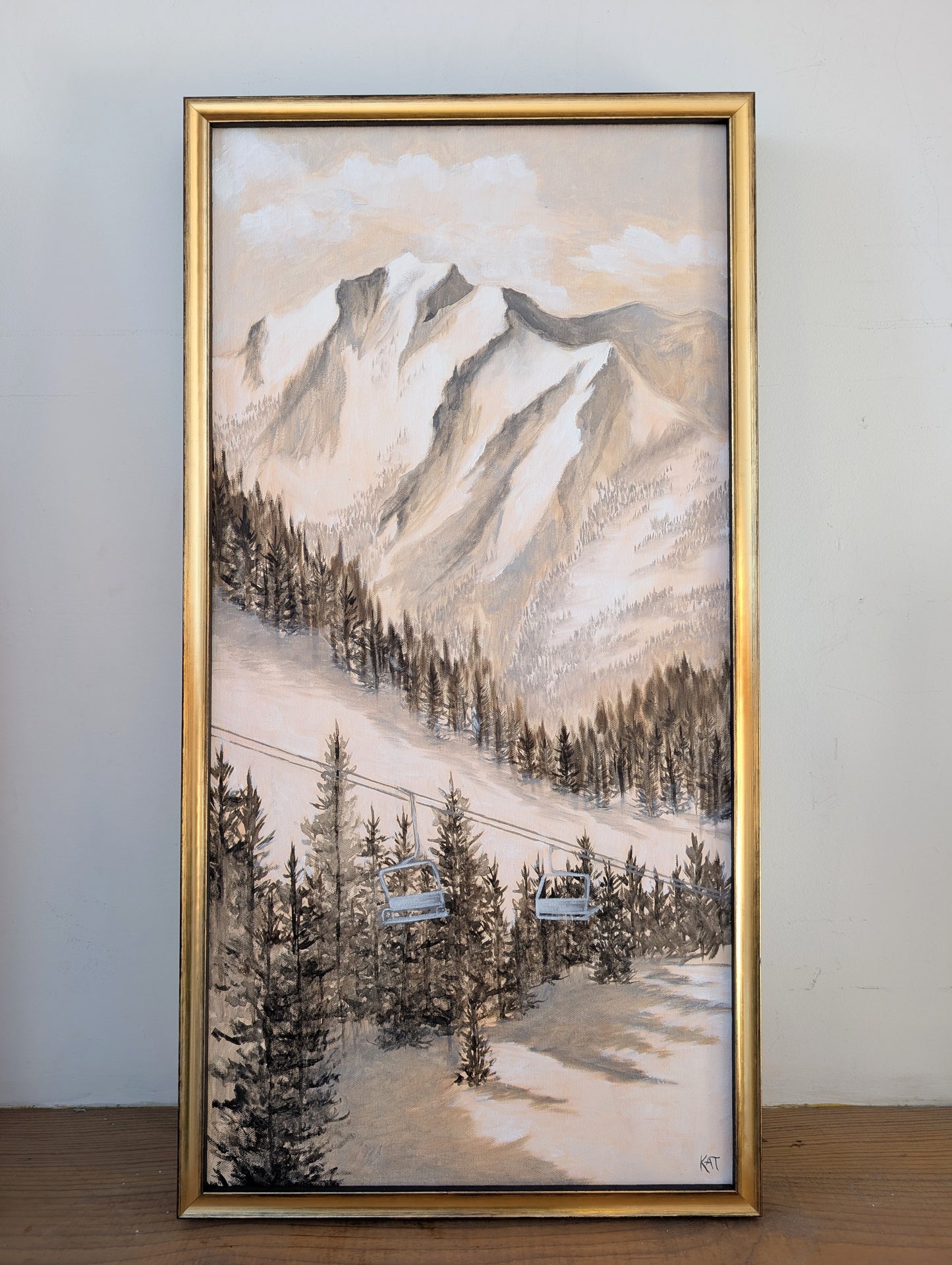 Winter Nirvana (Mount Superior from Alta Utah)