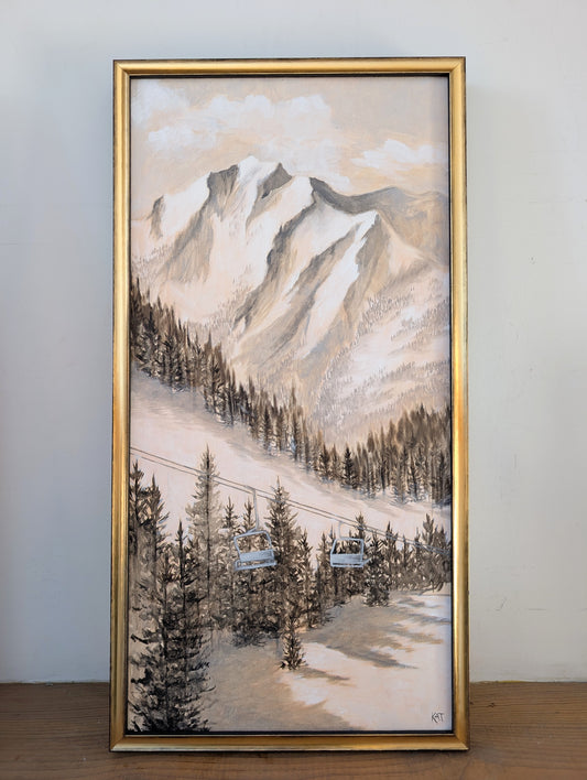 Winter Nirvana (Mount Superior from Alta Utah)