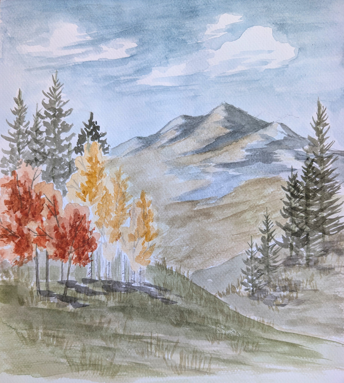 September Watercolor Class